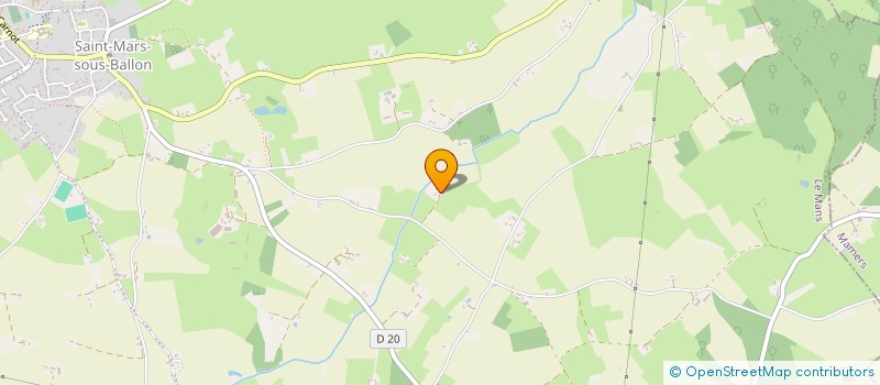 localisation de l'entreprise MONSIEUR JEAN GOUSSET  BALLON-SAINT MARS
