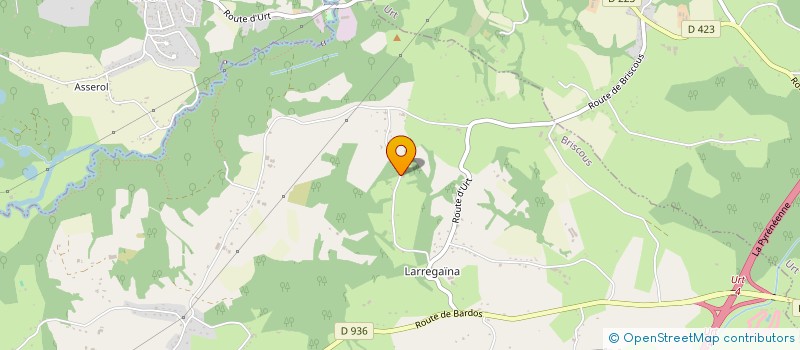 localisation de l'entreprise MONSIEUR JEAN GOUTERON  BRISCOUS