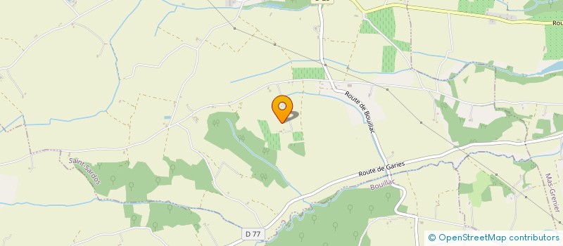 localisation de l'entreprise MONSIEUR JEAN GOUZE  MAS-GRENIER