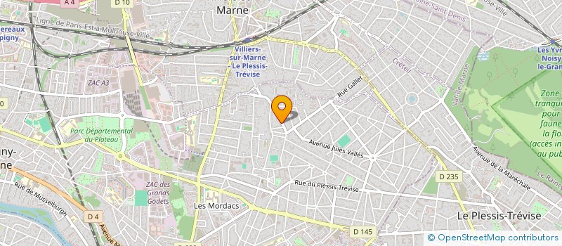 localisation de l'entreprise MONSIEUR JEAN GOVELET  CHAMPIGNY-SUR-MARNE