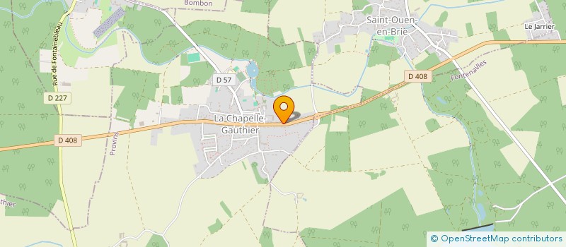localisation de l'entreprise MONSIEUR JEAN GOYOT à LA CHAPELLE-GAUTHIER