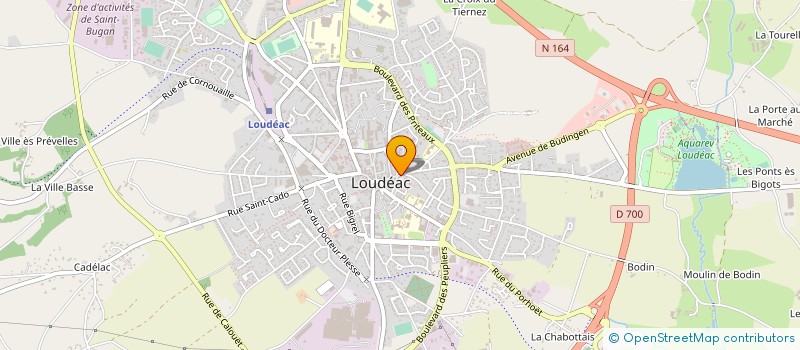 localisation de l'entreprise MONSIEUR JEAN GRAIGNIC à LOUDEAC