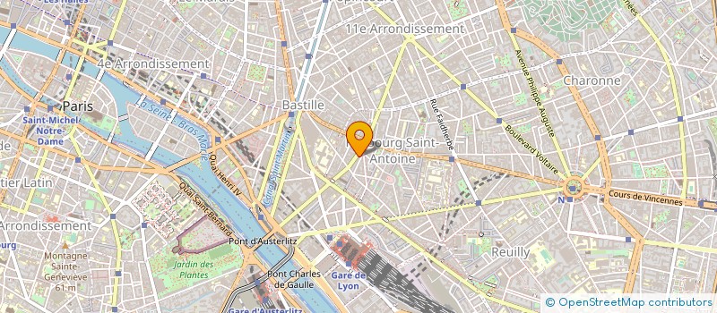 localisation de l'entreprise MONSIEUR JEAN GRAND  PARIS