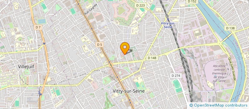 localisation de l'entreprise MONSIEUR JEAN GRANDAME à VITRY-SUR-SEINE