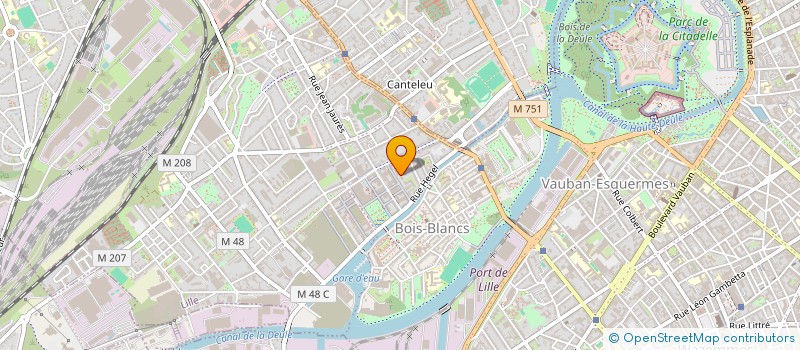 localisation de l'entreprise MONSIEUR JEAN GRANDSIRE à LILLE