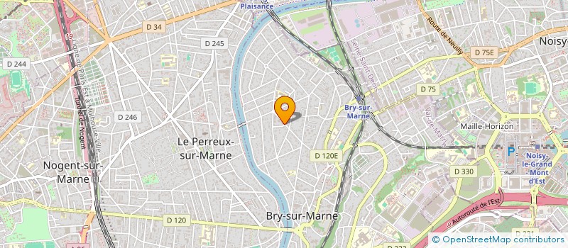 localisation de l'entreprise MONSIEUR JEAN GRANET à BRY-SUR-MARNE