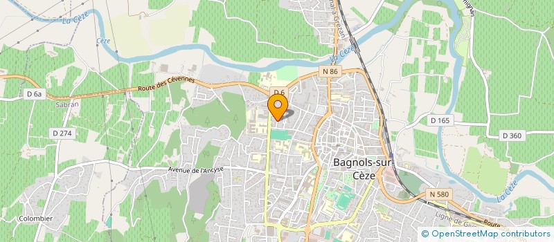 localisation de l'entreprise MONSIEUR JEAN GRANET à BAGNOLS-SUR-CEZE