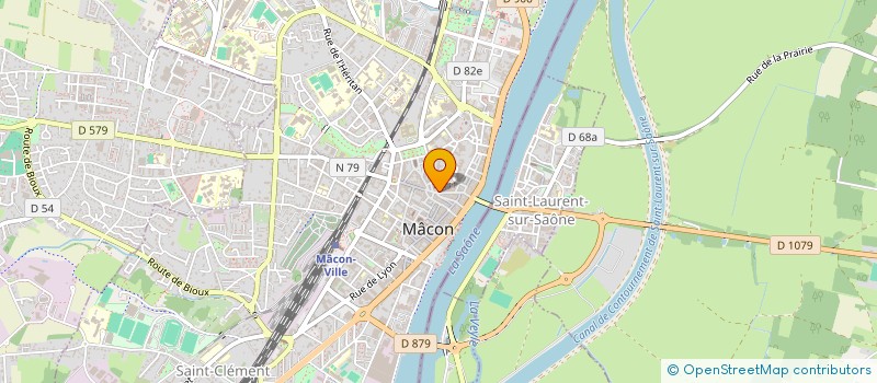 localisation de l'entreprise MONSIEUR JEAN GRANGER à MACON