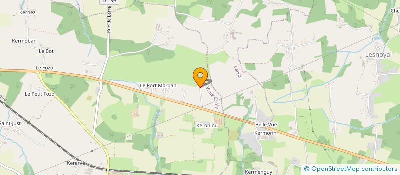 localisation de l'entreprise MONSIEUR JEAN GRANGER  ELVEN