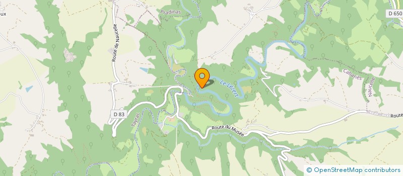 localisation de l'entreprise MONSIEUR JEAN GRANIER  CABANES