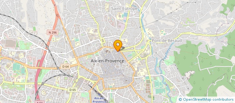 localisation de l'entreprise MONSIEUR JEAN GRARD à AIX-EN-PROVENCE