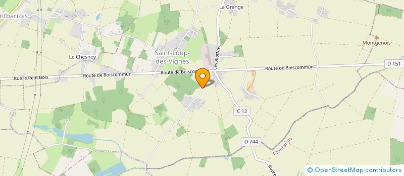 localisation de l'entreprise MONSIEUR JEAN GRAS à SAINT-LOUP-DES-VIGNES