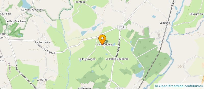localisation de l'entreprise MONSIEUR JEAN GRASSAUD à LA MEYZE