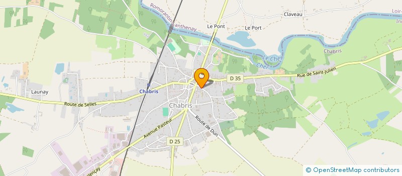 localisation de l'entreprise MONSIEUR JEAN GREGOIRE à CHABRIS