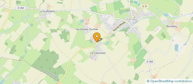localisation de l'entreprise MONSIEUR JEAN GRELIER à VAL EN VIGNES