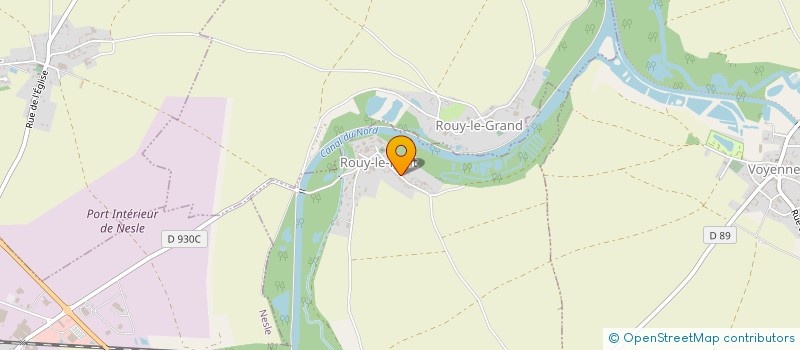 localisation de l'entreprise MONSIEUR JEAN GRELIN à ROUY-LE-PETIT