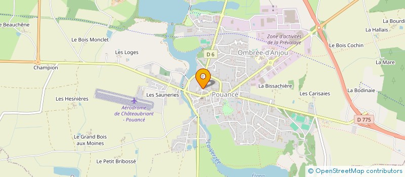 localisation de l'entreprise MONSIEUR JEAN GRELOT à OMBREE D'ANJOU