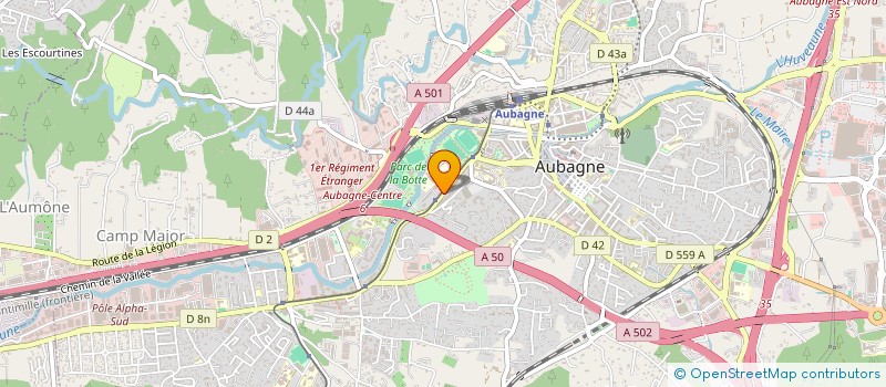localisation de l'entreprise MONSIEUR JEAN GRELOT à AUBAGNE