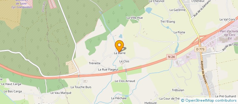 localisation de l'entreprise MONSIEUR JEAN GRELOT à BEIGNON
