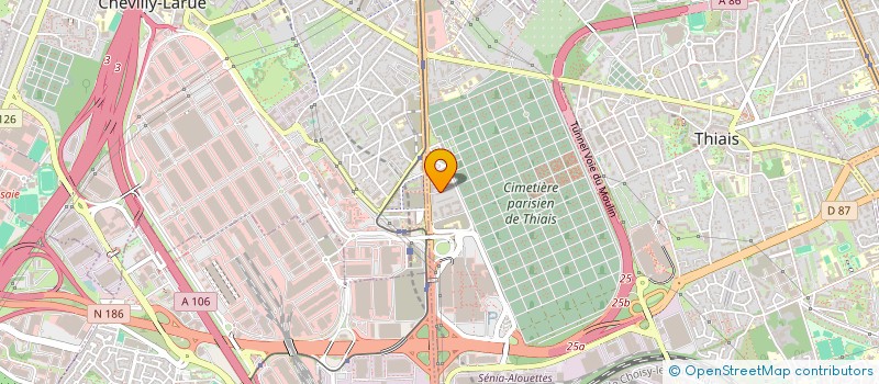 localisation de l'entreprise MONSIEUR JEAN GRENADE  THIAIS