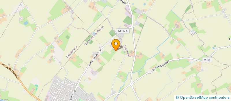 localisation de l'entreprise MONSIEUR JEAN GRENIER à QUESNOY-SUR-DEULE