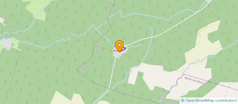 localisation de l'entreprise MONSIEUR JEAN GRENIER  HOSTENS