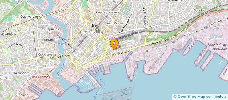 localisation de l'entreprise MONSIEUR JEAN GRESSIER à BREST