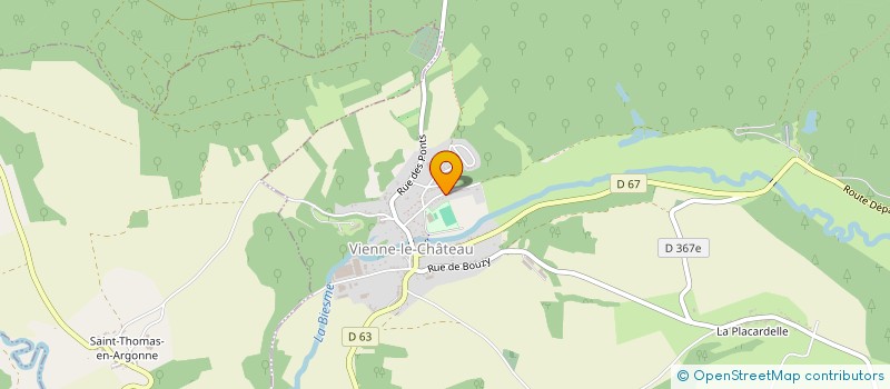 localisation de l'entreprise MONSIEUR JEAN GRETZ à VIENNE-LE-CHATEAU