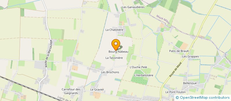 localisation de l'entreprise MONSIEUR JEAN GRIFFATON  LOIRE-AUTHION