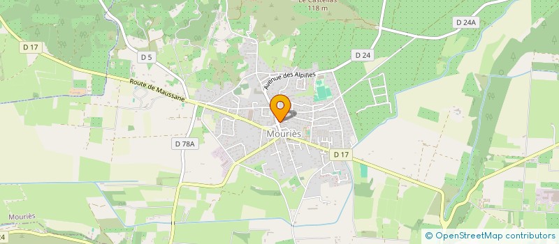 localisation de l'entreprise MONSIEUR JEAN GRIL  MOURIES