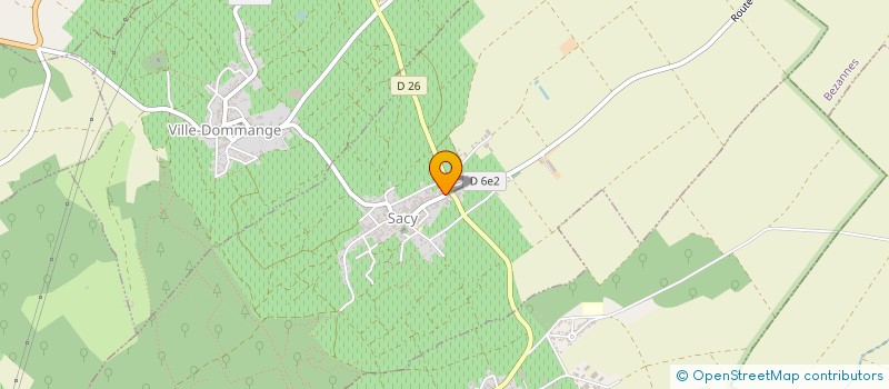 localisation de l'entreprise MONSIEUR JEAN GRILL  SACY