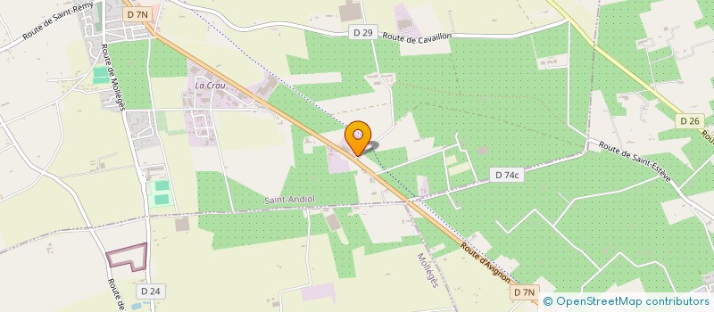 localisation de l'entreprise MONSIEUR JEAN GRIMA  SAINT-ANDIOL