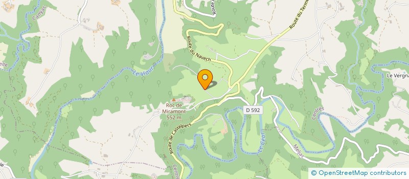 localisation de l'entreprise MONSIEUR JEAN GRIMAL  RULLAC-SAINT-CIRQ