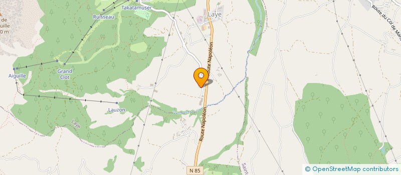 localisation de l'entreprise MONSIEUR JEAN GRIMAUD  LAYE