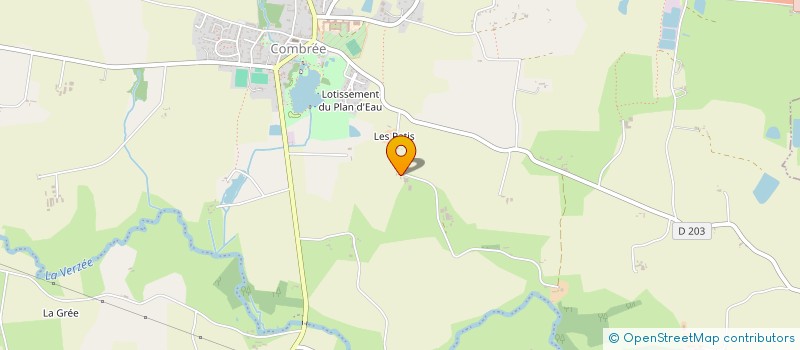 localisation de l'entreprise MONSIEUR JEAN GRIMAUD à OMBREE D'ANJOU