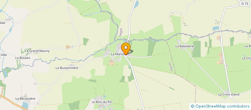 localisation de l'entreprise MONSIEUR JEAN GRIMAULT à LE PIN