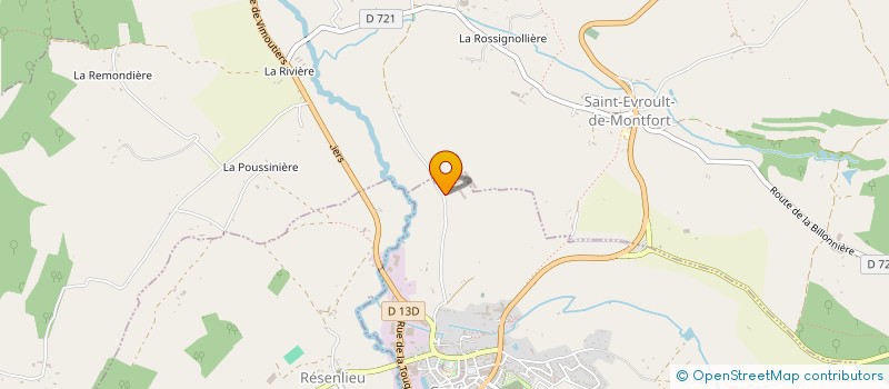 localisation de l'entreprise MONSIEUR JEAN GRIMBERT à GACE