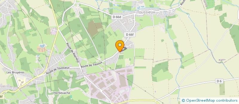 localisation de l'entreprise MONSIEUR JEAN GRISARD à TOUSSIEUX
