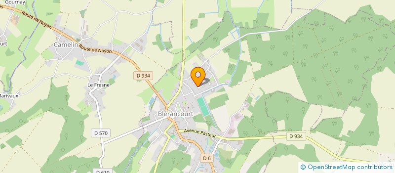 localisation de l'entreprise MONSIEUR JEAN GROCHOWIAK à BLERANCOURT