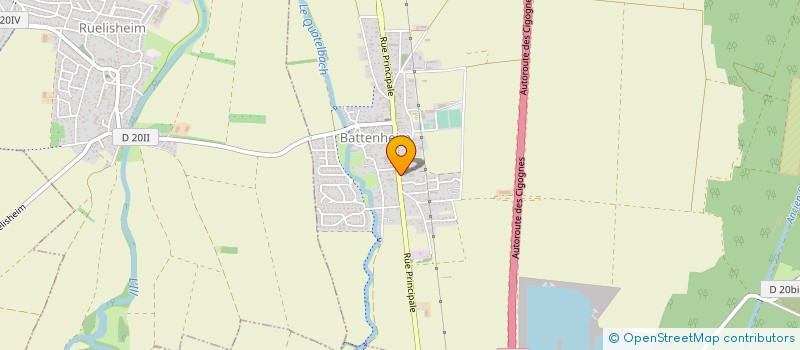 localisation de l'entreprise MONSIEUR JEAN GRODWOHL  BATTENHEIM