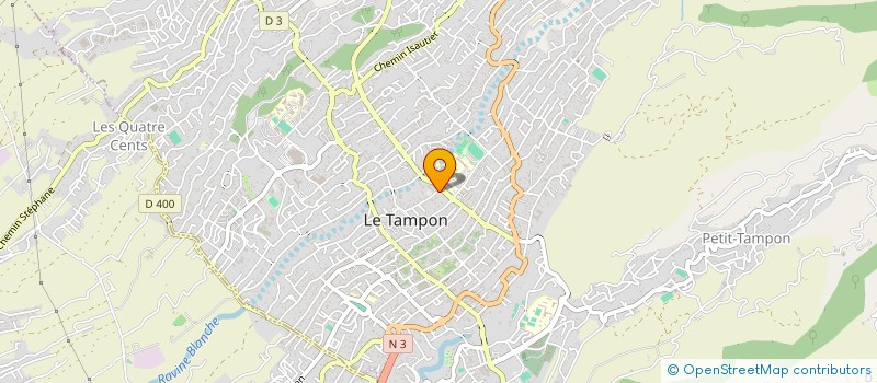 localisation de l'entreprise MONSIEUR JEAN GRONDIN à LE TAMPON