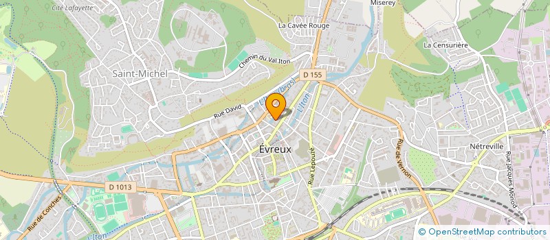 localisation de l'entreprise MONSIEUR JEAN GRONNIER  EVREUX