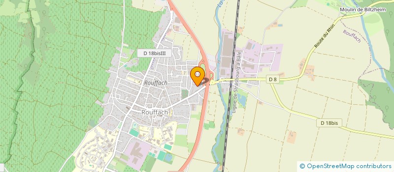 localisation de l'entreprise MONSIEUR JEAN GROSS  GUNDOLSHEIM