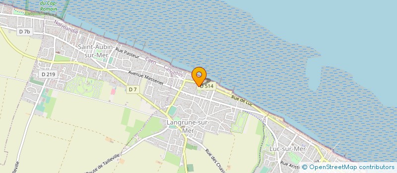 localisation de l'entreprise MONSIEUR JEAN GROSSET à LANGRUNE-SUR-MER
