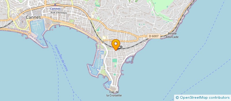 localisation de l'entreprise MONSIEUR JEAN GROSSI à CANNES