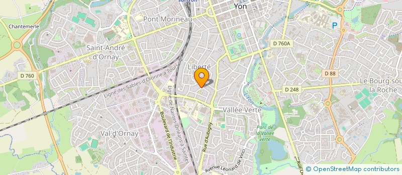 localisation de l'entreprise MONSIEUR JEAN GROSSIN à LA ROCHE-SUR-YON