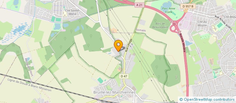 localisation de l'entreprise MONSIEUR JEAN GROSSO  PECQUENCOURT