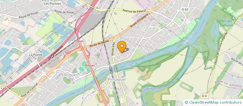 localisation de l'entreprise MONSIEUR JEAN GROSSO  PORTET-SUR-GARONNE