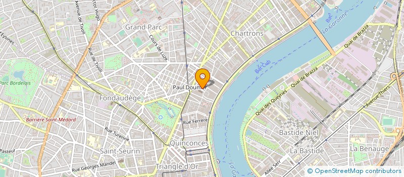 localisation de l'entreprise MONSIEUR JEAN GROUSSET à BORDEAUX