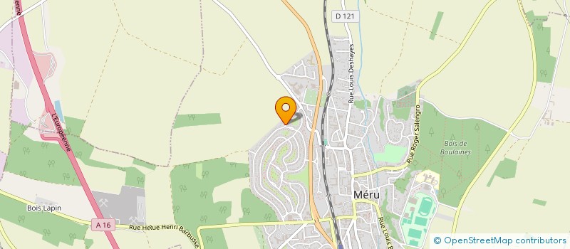 localisation de l'entreprise MONSIEUR JEAN GRUBER  MERU